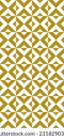 Geometric seamless pattern with rhombuses. Modern op art abstract background. Vector illustration.
