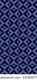 Geometric seamless pattern with rhombuses. Modern op art abstract background. Vector illustration.