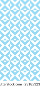 Geometrisches nahtloses Muster mit Hombussen. Moderne op art abstrakter Hintergrund. Vektorgrafik.