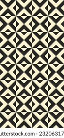 Geometric seamless pattern with rhombuses. Modern op art abstract background. Vector illustration.