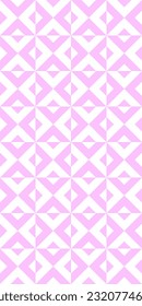 Geometric seamless pattern with rhombuses. Modern op art abstract background. Vector illustration.