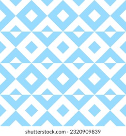 Geometric seamless pattern with rhombuses. Modern op art abstract background. Vector illustration.