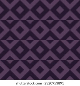 Geometric seamless pattern with rhombuses. Modern op art abstract background. Vector illustration.
