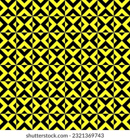 Geometric seamless pattern with rhombuses. Modern op art abstract background. Vector illustration.