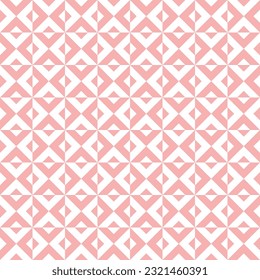 Geometric seamless pattern with rhombuses. Modern op art abstract background. Vector illustration.
