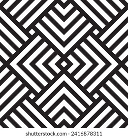 Geometric seamless pattern with right angles