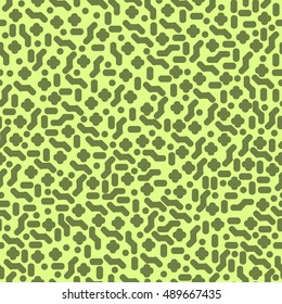 Geometric seamless pattern. The pattern with scattered figures in the minimalist style, trendy geometric elements. Vector illustration.