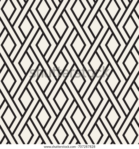 幾何学的なシームレスなパターン 単純な太字の背景 ひし形の織り込みを伴うベクター画像見本 のベクター画像素材 ロイヤリティフリー