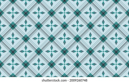 Geometric seamless pattern simple design