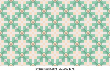Geometric seamless pattern simple design