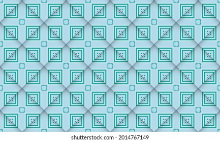 Geometric seamless pattern simple modern design