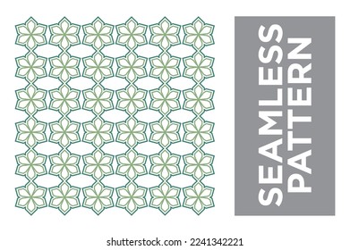 Geometric Seamless Pattern Simple Print Vector Repeating Texture