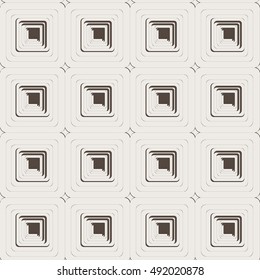Geometric seamless pattern. Simple regular background. Vector illustration