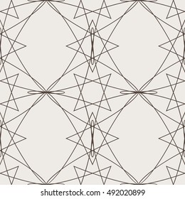 Geometric seamless pattern. Simple regular background. Vector illustration
