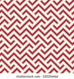 Geometric seamless pattern. Simple regular background. Vector illustration with herringbone or puzzle in vintage style.