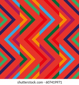 Geometric seamless pattern. Simple regular background. Vector illustration