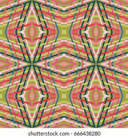 Geometric seamless pattern. Simple regular background. Vector illustration