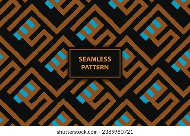 Geometric seamless pattern. Simple vector graphic background.