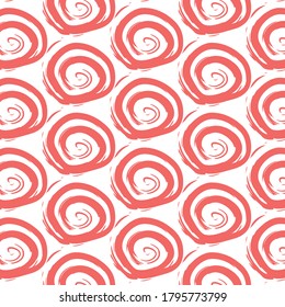 geometric seamless pattern spiral circles