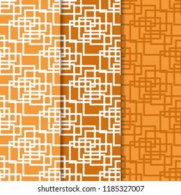 Geometric seamless pattern. Square