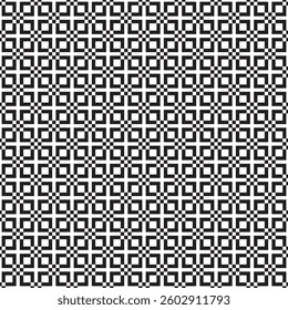 Geometric seamless pattern with square and diamond shapes