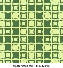 Geometric seamless pattern. Square with uneven edges
