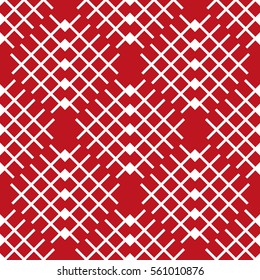 Geometric seamless pattern with squares. Vector art.