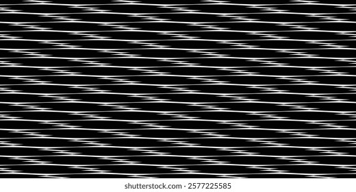 Geometric seamless pattern. Stripes braid. Vector illustration.