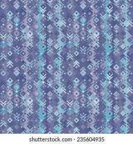Geometric seamless pattern. Structure colored geometric shapes.