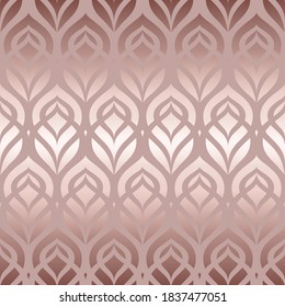 Geometric seamless pattern. Stylish floral texture. Elegant floral design prints. Abstract geometric background. Peacock feather. Ditzy soft ornament. Repeating delicate flowers. Bird plumage. Vector