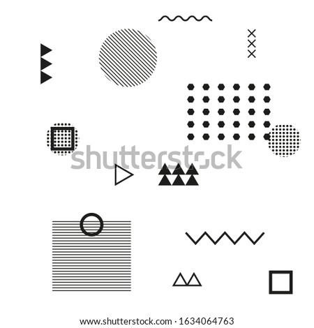Geometric seamless pattern. Stylish trendy fabric. Modern abstract wallpaper.