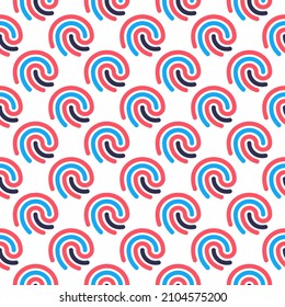 Geometric Seamless Pattern For Textile And Design EPS 10