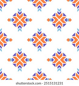 Padrão geométrico sem emenda para têxteis, tecido, roupas, impressão, papel de parede, pano de fundo, bordados, decoração de casa, 