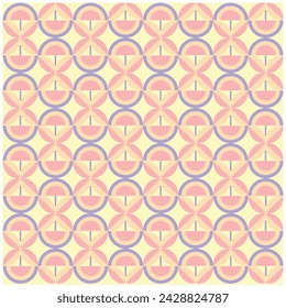 Geometric seamless pattern textile Nordic