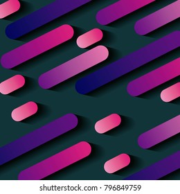 geometric seamless pattern trendy memphis design retro background template