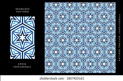 Patrón geométrico sin soldadura. Tejidos, tejidos, envolturas a la moda. Textura abstracta moderna y elegante. Ilustración vectorial.