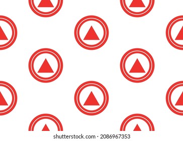 Geometric seamless pattern with triangles.