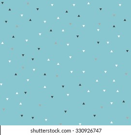 Geometric seamless pattern with triangles. Endless multicolored background. Abstract seamless background. Background of geometric shapes. Colorful mosaic pattern. Colorful geometric background.