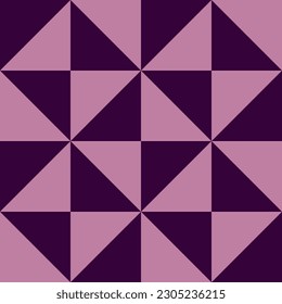 Geometric seamless pattern with triangles. Modern op art abstract background. Vector illustration.