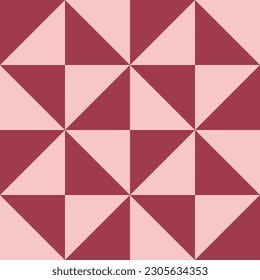 Geometric seamless pattern with triangles. Modern op art abstract background. Vector illustration.