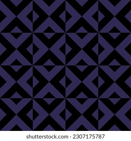 Geometric seamless pattern with triangles. Modern op art abstract background. Vector illustration.