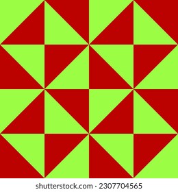 Geometric seamless pattern with triangles. Modern op art abstract background. Vector illustration.