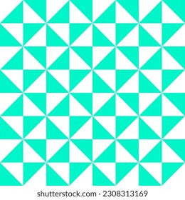 Geometric seamless pattern with triangles. Modern op art abstract background. Vector illustration.