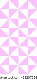 Geometric seamless pattern with triangles. Modern op art abstract background. Vector illustration.