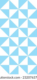 Geometric seamless pattern with triangles. Modern op art abstract background. Vector illustration.