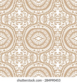 Geometric seamless pattern. Tribal ethnic Arabian ornament. Fashion repeating texture, hand drawn artwork vector illustration.