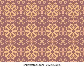 Geometric Seamless Pattern with Tribal Shape. Designed in Ikat, Boho, Aztec, Folk, Motif, Thai, Luxury Arabic Style. Ideal for Fabric Garment, Ceramics, Wallpaper. Vector Illustration