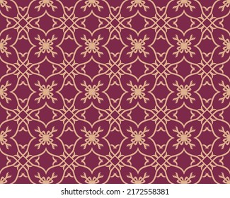 Geometric Seamless Pattern with Tribal Shape. Designed in Ikat, Boho, Aztec, Folk, Motif, Thai, Luxury Arabic Style. Ideal for Fabric Garment, Ceramics, Wallpaper. Vector Illustration
