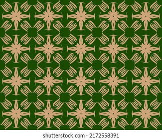 Geometric Seamless Pattern with Tribal Shape. Designed in Ikat, Boho, Aztec, Folk, Motif, Thai, Luxury Arabic Style. Ideal for Fabric Garment, Ceramics, Wallpaper. Vector Illustration