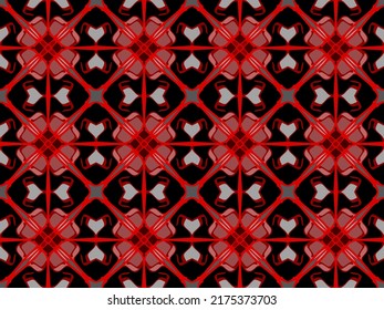 Geometric Seamless Pattern with Tribal Shape. Designed in Ikat, Boho, Aztec, Folk, Motif, Thai, Luxury Arabic Style. Ideal for Fabric Garment, Ceramics, Wallpaper. Vector Illustration